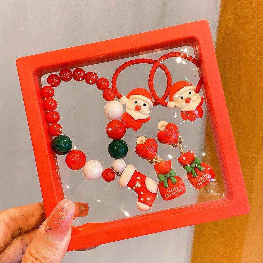 Wholesale Christmas children' s colorful bracelets